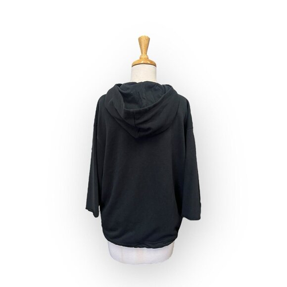 Nike Sportswear Icon Clash Cropped Hoodie Size S Small Black - Picture 3 of 8